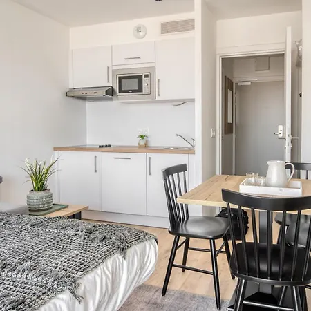 Дом отдыха Standard Studio For 4 People With Sofa Bed And Balcony